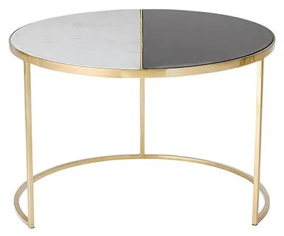 Produktbild von Bloomingville Beistelltisch Metall-Marmor-Granit