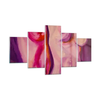 Produktbild von Bilder auf glas - Frau Tat Körper - 125x70cm - Glasbilder - Wandbilder - Kunstdruck - zum Aufhängen bereit - Wanddekoration aus Glas - Glas Bilder - Wandbild auf Glas - 5 Teile - GEA125x70-3812