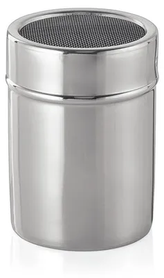 Produktbild von 18x Puderzuckerstreuer 10 cm Chromnickelstahl 300 ml