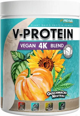 Produktbild von ProFuel V-Protein 4K Blend - unflavoured (480g) Unflavoured - Eiweiße - Veganes Eiweiß
