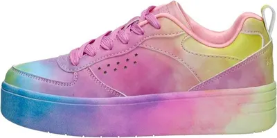 Image de Skechers Court High - Electric Remix  Sneakers Laag - Roze - Maat 37