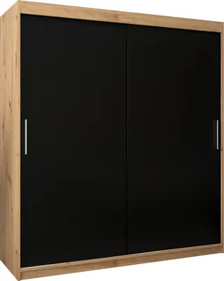 Produktbild von Kleiderschrank, Schiebetürenschrank Schlafzimmer, Schrank TOKYO 180 cm