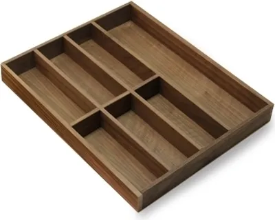 Produktbild von Besteckeinsatz NUSSBAUM 50er Schubl. B 424 x T 472 mm passend für BLUM Legra 16 mm Schubladen