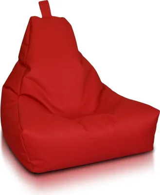 Produktbild von Ecopuf, Keiko Sitzsack, Pouf Sessel Outdoor, Bean Bag, Rot Nc12, Klein
