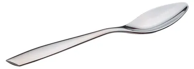 Mokkalöffel aus Edelstahl, silber, 12,3 cm