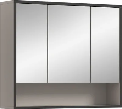 Produktbild von xonox.home Spiegelschrank Badspiegel Badschrank Bagno Kaschmir 80x68x19cm