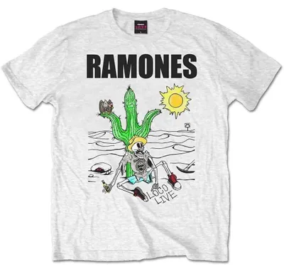 Produktbild von Ramones Loco Live White M T-Shirt