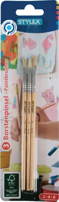 Produktbild von Stylex - Borstenpinsel - 3er Set 2-4-6