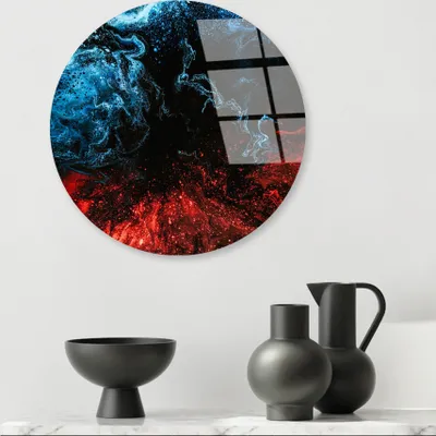 Produktbild von Wallity, UV-1161, Dekorative Malerei aus gehärtetem Glas, Mehrfarbig, 100 % gehärtetes Glas, 30 x 30 cm