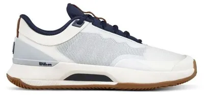 Produktbild von WILSON Intrigue Tour CLAY Damen Tennisschuhe, Vanille/Navy/Gum, Gr. 37.1/3