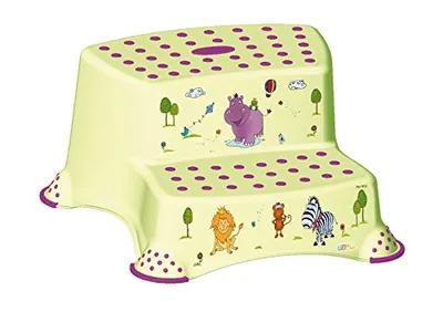 Produktbild von keeeper kids Tritthocker "igor hippo", zweistufig, grün