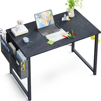 Produktbild von ODK Kleiner Schreibtisch Computertisch Bürotisch mit Kopfhörerhalter