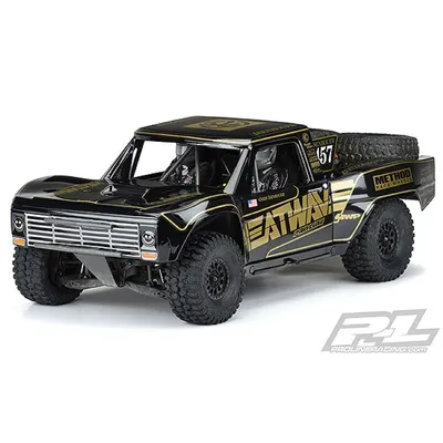 Produktbild von PROTOform Pro-Line Pre-Cut 1967 Ford F-100 Race-Truck Karo schwarz PRO3547-18