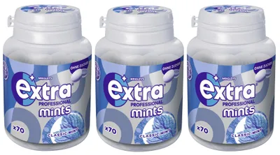 Produktbild von EXTRA PROFESSIONAL Mints Dose Classic Mint 210 Dragees (3 Dosen)