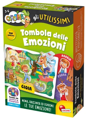 Immagine prodotto di Lisciani Carotina: La tombola delle emozioni, davvero utile