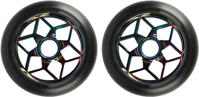 Immagine prodotto di Ruote per scooter acrobatico, diametro 110 mm, con anima in alluminio, confezione da 2 pezzi, adatte per scooter acrobatici
