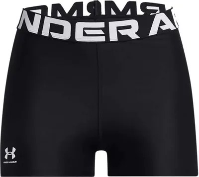 Zdjęcie produktu dla Under Armour Damskie spodenki HeatGear Shorty - 1383629, Kolor:Czarny, Materiał:L
