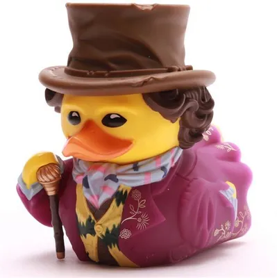 Produktbild von TUBBZ Badeente Willy Wonka Collector Edition Vinyl 10 cm