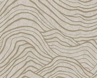 Obrázok produktu pre 3D tapeta v béžovej farbe s modernými grafickými zlatými vlnami, rormer: 10,05 m x 0,53 m (5,33 m²), TA-296395071