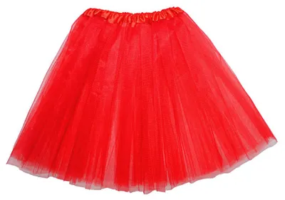 Produktbild von Rotes Ballerina Tutu als Kostüm Zubehör für Kinder