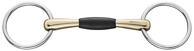 Image de Mors de filet à eau SPRENGER FLEX CONTROL 18 mm (Sensogan) avec anneaux en acier inoxydable 12,5 cm, 18 mm