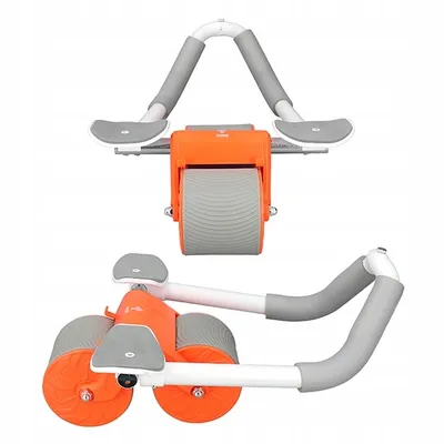 Image de Rouleau de musculation abdominale automatique avec support et support de téléphone