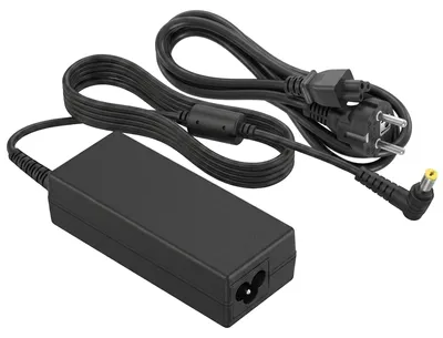 Produktbild von Avizar, Laptop Ladegerät 65W für Acer 19V 3.42A mit Abgewinkeltem Stecker 5.5x1.7mm, Schwarz