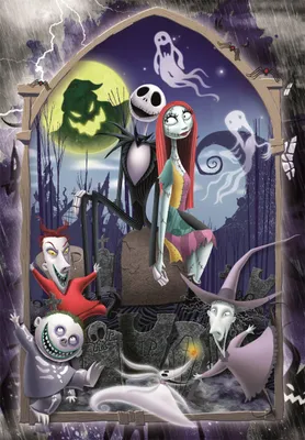 Produktbild von CLEMENTONI - 300 Stück Super - Nightmare Before Christmas