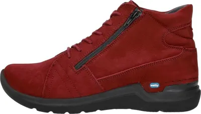 Image de Wolky Why  Chaussures à lacets hautes - Rouge - Taille 41