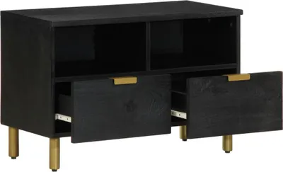 Obrázek produktu pro vidaXL TV skříňka černá 70x33x46 cm materiál na bázi dřeva