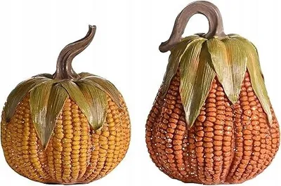 Zdjęcie produktu dla Sztuczna dynia dekoracyjna jesienna halloween żywica 10 12 cm