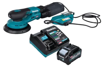 Zdjęcie produktu dla Makita BO 002 CGM101 Akumulatorowa szlifierka oscylacyjna 40 V maks. 150 mm skok 5,0 mm Bezszczotkowa + 1x akumulator 4,0 Ah + ładowarka