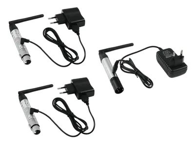 Obrázek produktu pro Eurolite Set QuickDMX 1x Sender+ 4x Empfänger 20000646