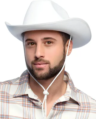 Image de Chapeau Rodeo homme taille unique blanc