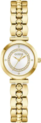 Immagine prodotto di Guess orologio da donna orologio da polso LEENA GW0994L2 acciaio inossidabile oro