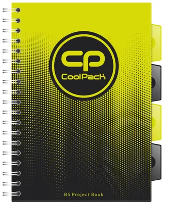 Produktbild von Kołobrulion B5 Coolpack Gradient LEMON 100 kartek