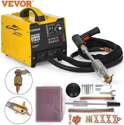 Image de Kit d'outils - Kit de réparation - Appareil de soudage - 3000 A - 2000 W - Jaune - Avec accessoires
