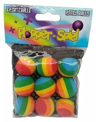 Produktbild von Leif|Plopper Leif - Regenbogen Ersatzbälle