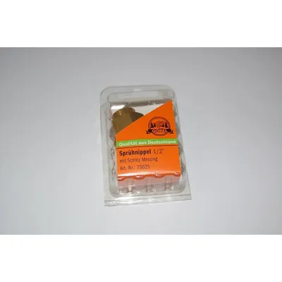 Produktbild von Trogsprüher 1/2 Zoll aus Messing mit Schlitz