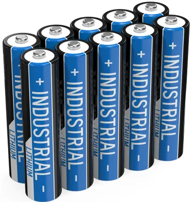 Obrázek produktu pro Ansmann 1501-0010, Baterie na jedno použití, AAA, Lithium, 1,5 V, 10 kusů, Černá