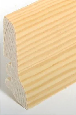 Produktbild von Sockelleisten "Dortmund" - Kiefer lackiert (Echtholzfurnier - 22.60.3)