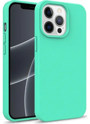 Produktbild von Mobigear iPhone 14 Pro Schutzhülle – Umweltfreundliche Rückseite – Grün