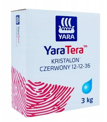 Produktbild von Yara Kristalion red – red 12-12-36 3 kg, universeller Mineraldünger