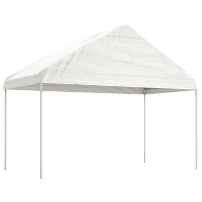 Immagine prodotto di Gazebo con Tetto Bianco 15,61x4,08x3,22 m in Polietilene
