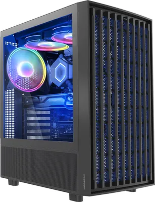 Zdjęcie produktu dla MODECOM Breeze ARGB FLOW Midi Black