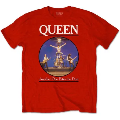 Obrázok produktu pre Queen Another One Bites The Dust Red M Tričko