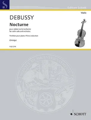 Produktbild von Nocturnefür Violine und Orchester