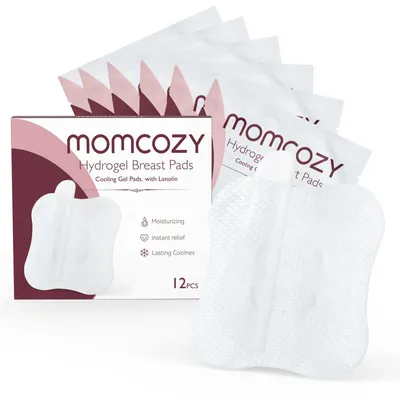 Produktbild von Momcozy Milchpumpen-Zubehör Hydrogel-Stilleinlagen, 12 Stück