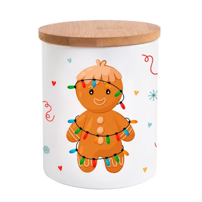 Produktbild von Vorratsdose Lebkuchenmännchen 620 ml, Weihnachten, 16758