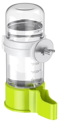 Produktbild von Vogelwasserspender Automat Kunststoff Grün 140 ml für Sittiche Nymphensittiche Wellensittiche